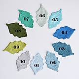 Úžitkový textil - Podšálky pod hrnčeky - 18515403_