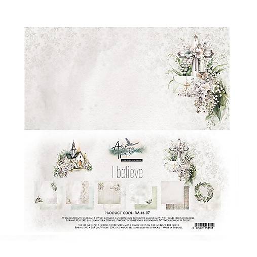 Papier - Scrapbook papier I believe Alchemy of Art  12 x 12 - 18522551_