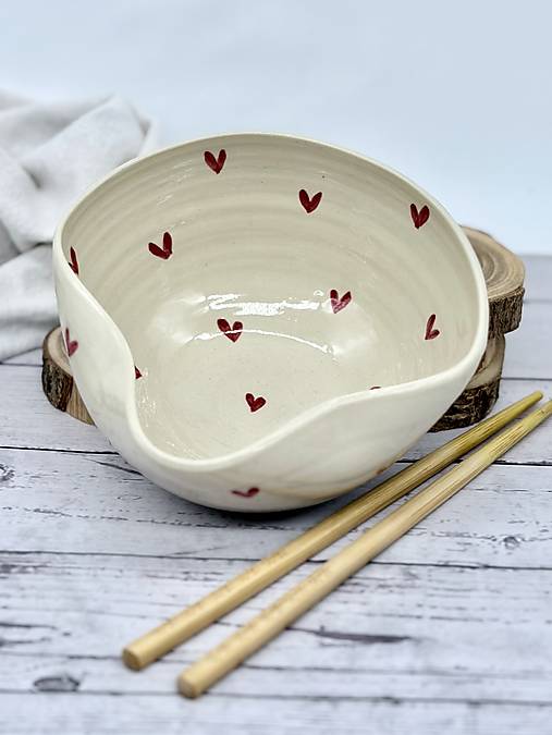 Love - miska ramen (500ml, priemer 16cm, výška 7,5cm)