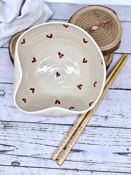 Love - miska ramen (500ml, priemer 16cm, výška 7,5cm)