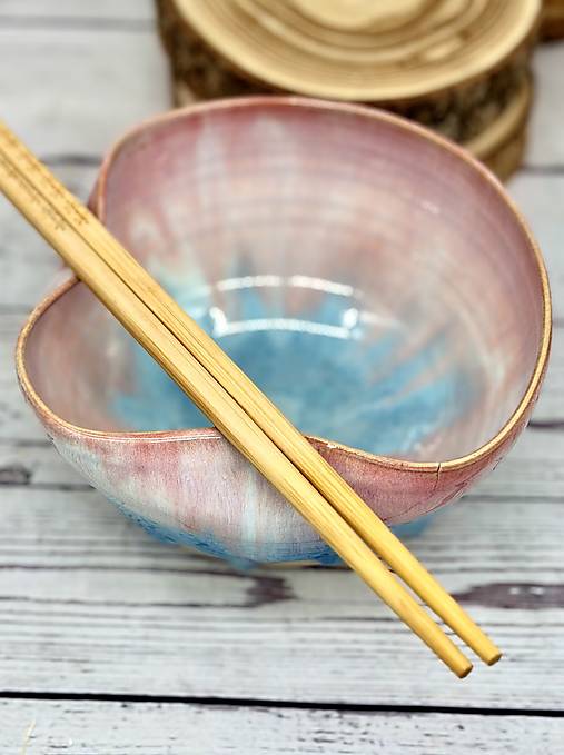 Soft Blush Sky - miska ramen (500ml, priemer 15cm, výška 7,5cm)