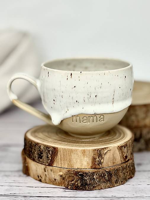 Stracciatella - šálka cappuccino mama (200ml, s uškom)