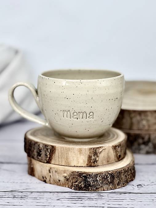 Simple - šálka cappuccino mama (180ml, s uškom)