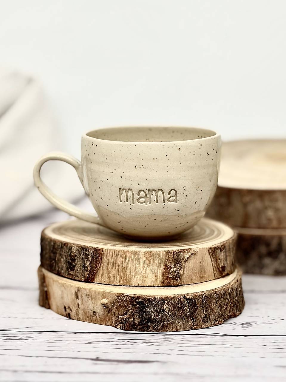 Simple - šálka espresso mama (100ml, s uškom)