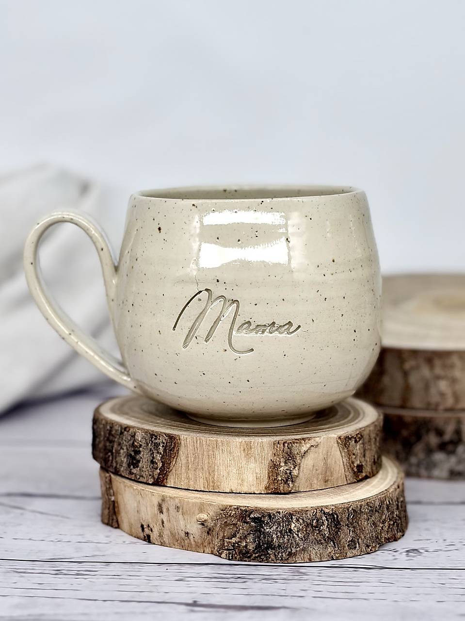 Simple - šálka latte elegán mama limited (330ml, s uškom)