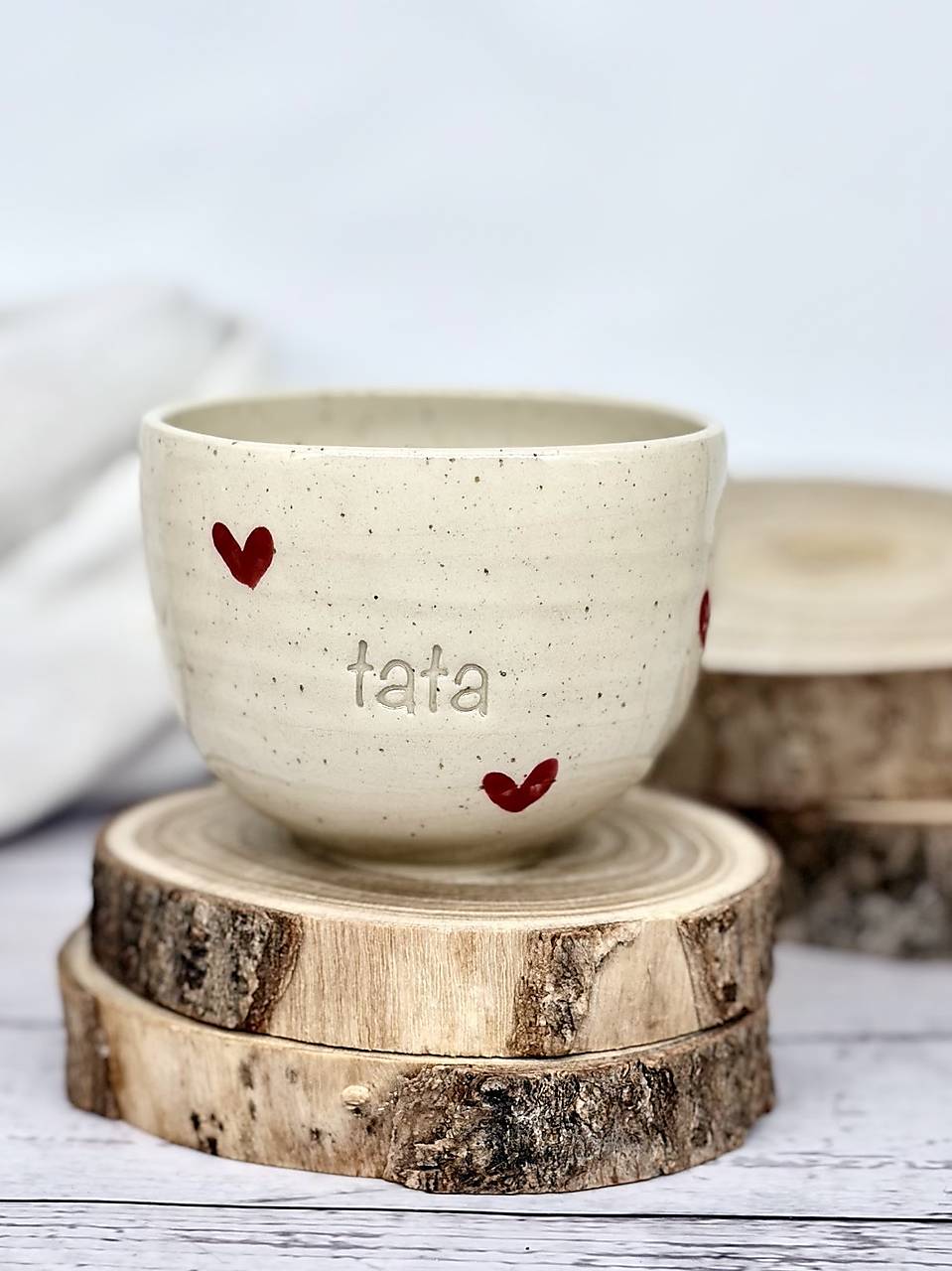 Dotty Love - pohárik cappuccino tata (200ml, bez uška)