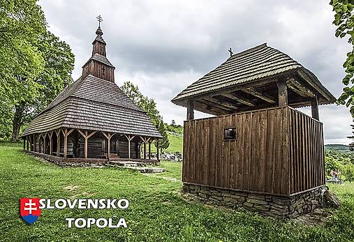 Magnetky s motívmi pamiatok regiónu Sniny