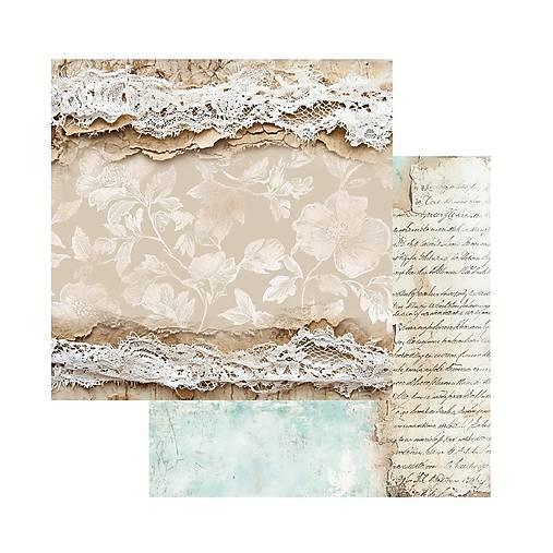 Scrapbook papier Romantic Boho Alchemy of Art  8x8