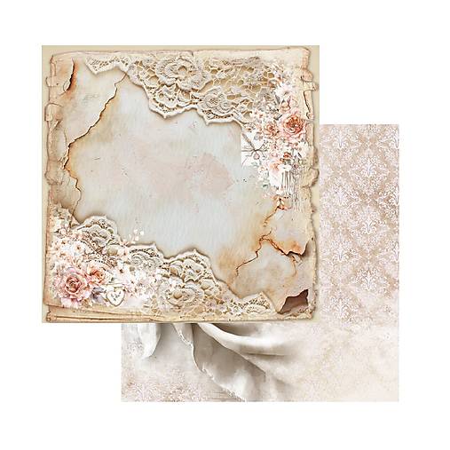 Scrapbook papier Romantic Boho Alchemy of Art  8x8