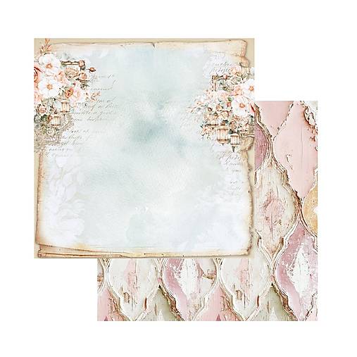 Scrapbook papier Romantic Boho Alchemy of Art  8x8