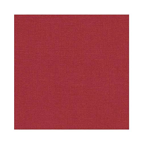 Jednofarebný textúrovaný kartón Pastel Red  SCB172040  12x12