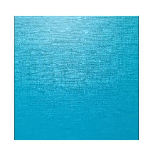 Jednofarebný textúrovaný kartón perleťový Blue SCB180014  12x12