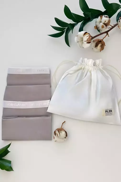 Spodná bielizeň - 4 PACK nohavičky MISTY GREY - 18530895_