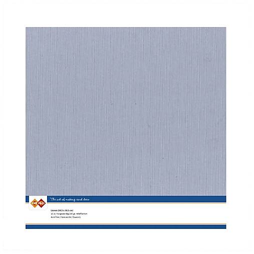 Jednofarebný textúrovaný kartón Old Blue LKK-SC52  12x12