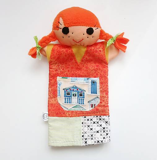 Maňuška Pippi (s domčekom na vačku)