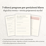 Papiernictvo - 7-dňový reset journal PDF na stiahnutie | Wellness diár na sebapoznanie, hranice a psychickú pohodu | Digitálny produkt - 18533033_