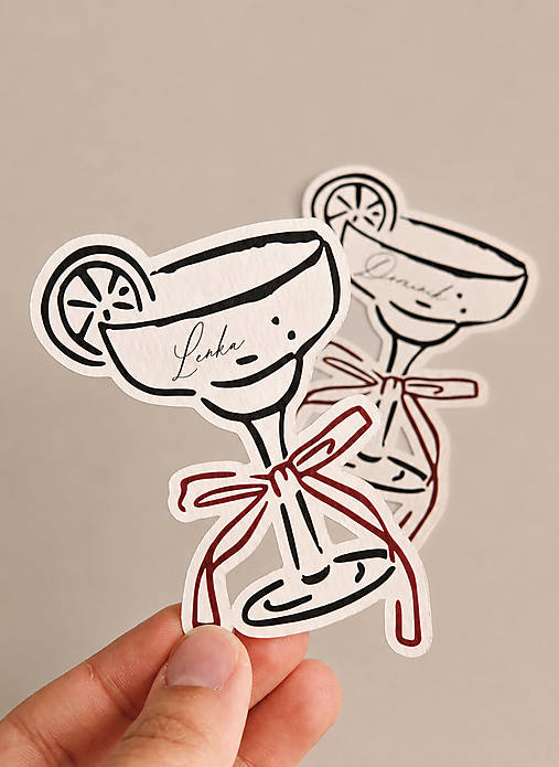 Papiernictvo - Menovka Cocktail - 18536231_