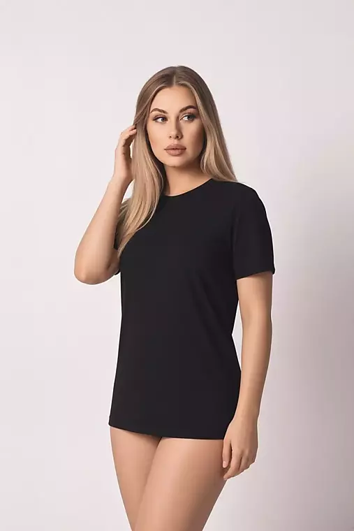 Topy, tričká, tielka - Tričko z organickej bavlny UNISEX BLACK - 18536379_