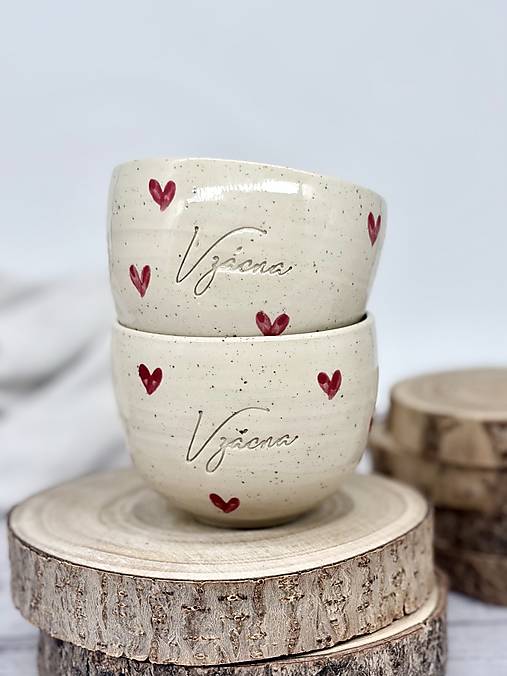 Dotty Love - pohárik cappuccino Vzácna (180ml, bez uška)