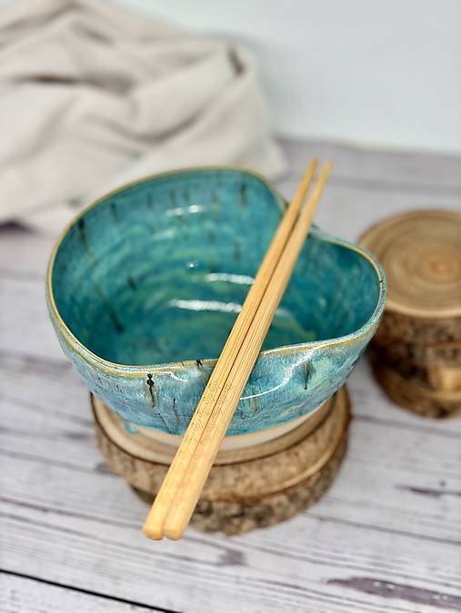 Mint dream - miska ramen (500ml, priemer 15cm, výška 7,5cm)