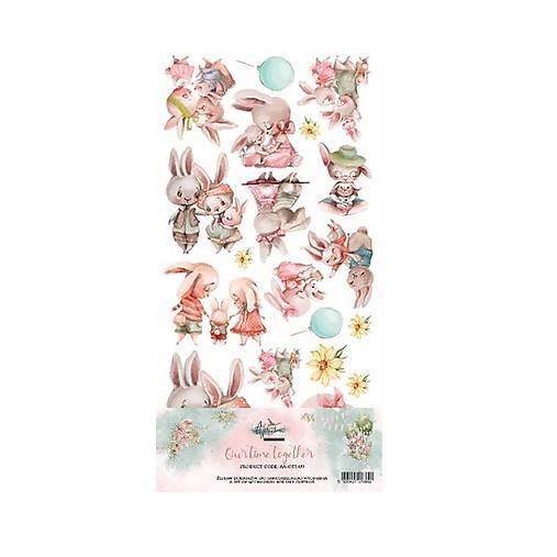 Scrapbook papier na vystrihovanie - Our Time Togheter -  Alchemy of Art - 6 x 12 - / AA-OTT-09/