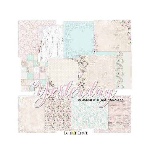 Scrapbook papier Yesterday  Lemoncraft  12 x 12