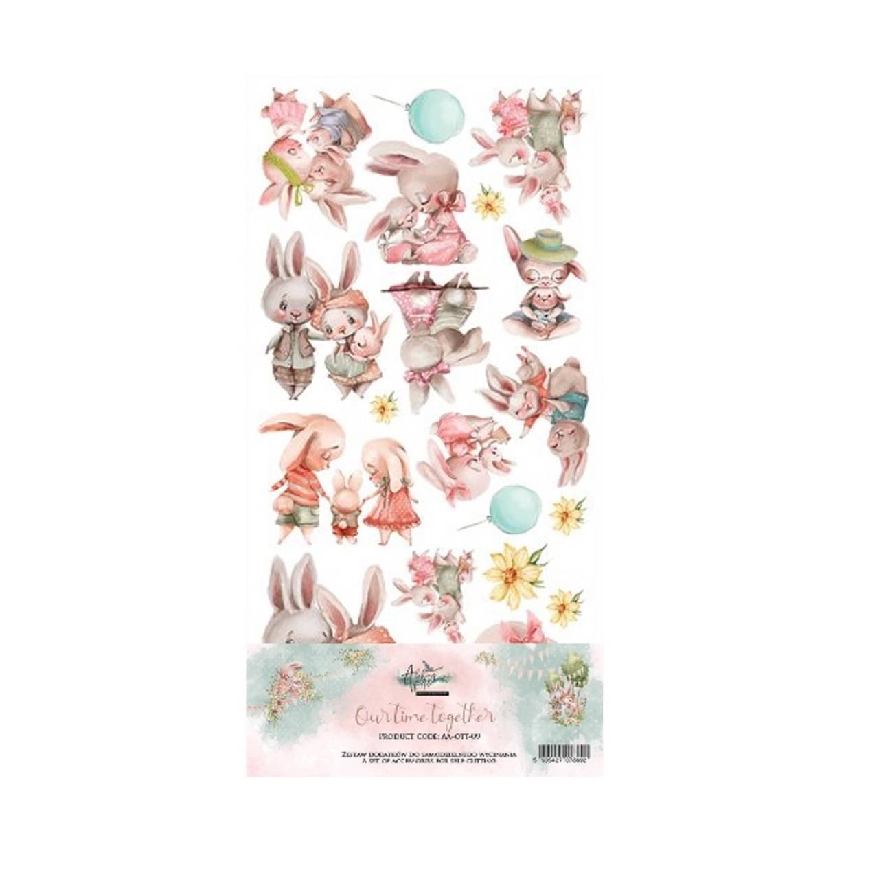 Scrapbook papier na vystrihovanie - Our Time Togheter -  Alchemy of Art - 6 x 12 - / AA-OTT-09/