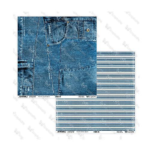 Papier - Scrapbook papier 4 him 07  Scrapandme  12 x 12 - 18543499_