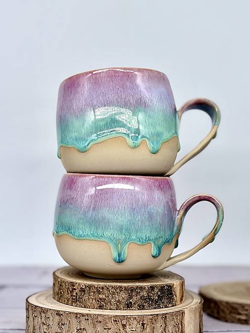 Aurora - šálka latte elegán (330ml, s uškom)