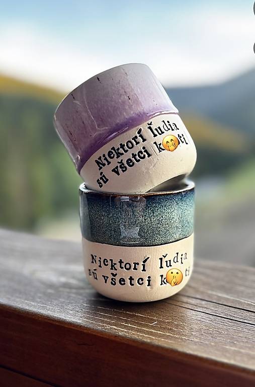Niektorí ľudia sú všetci… 180ml (Modro-zelená)