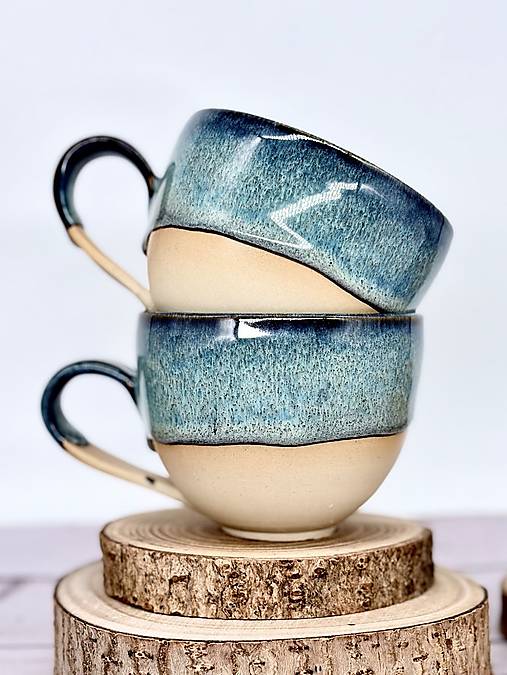 Ocean Drip - šálka cappuccino (200ml, s uškom)
