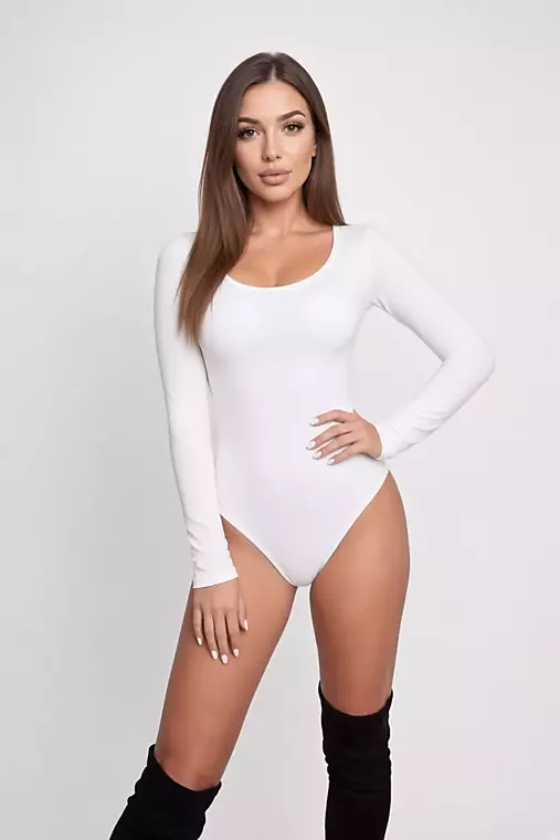Topy, tričká, tielka - Body WHITE - 18549654_