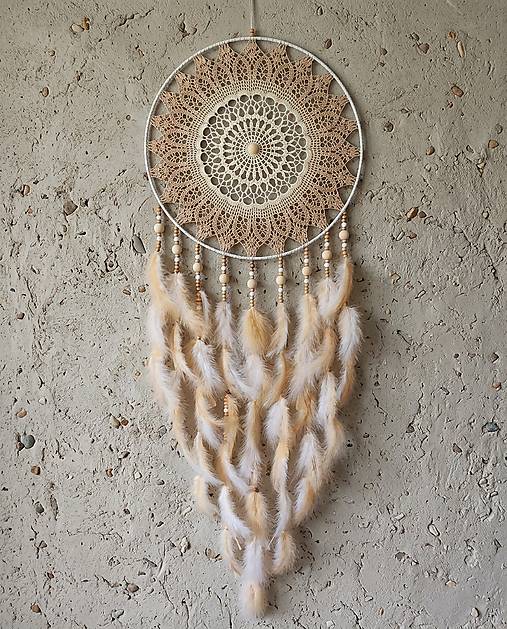 Dekorácie - Lapač snov 40 x 115 cm - 18552723_