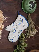 Úžitkový textil - Kuchynská chňapka Blue&Bloom - 18553960_