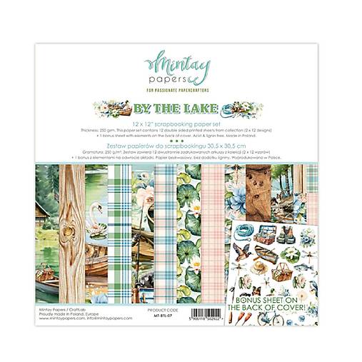 Scrapbook papier By The Lake Mintay 12x12