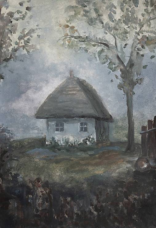 Obrazy - Rozprávkový domček - 18562659_