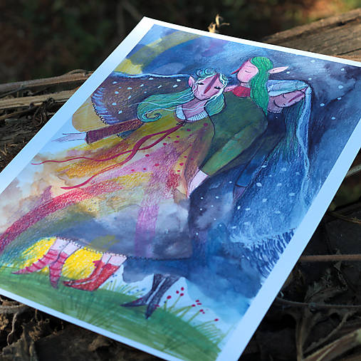 Ráno obed a večer/ print