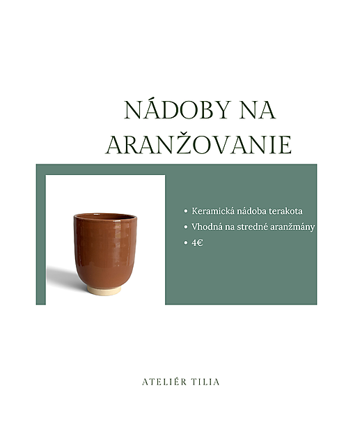 Keramická nádoba terakota