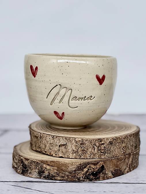 Dotty Love - pohárik cappuccino mama limited (200ml, bez uška)