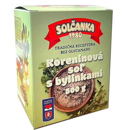 Koreninová soľ s bylinkami bez glutamánu 500 g