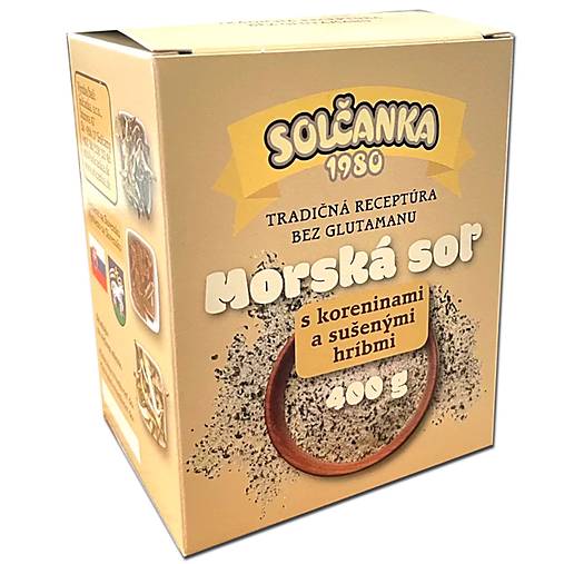 Morská soľ s koreninami 400 g