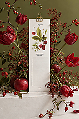 Papiernictvo - Večný botanický kalendár // PREDOBJEDNÁVKA - 18573914_
