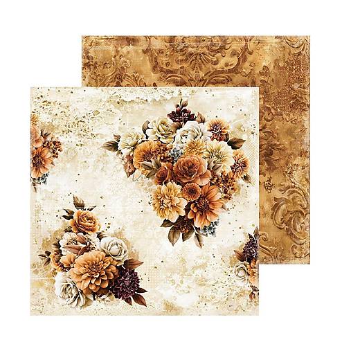 Scrapbook papier Shades of Nature Craft o Clok  8x8