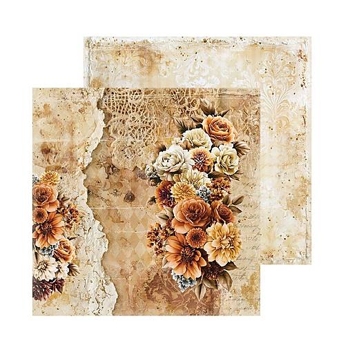 Scrapbook papier Shades of Nature Craft o Clok  8x8