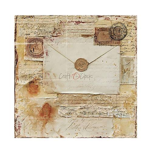 Scrapbook papier Shades of Nature Craft o Clok  8x8