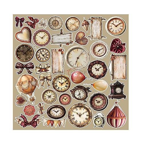 Scrapbook papier na vystrihovanie - Shades of Nature -  12x12 - Extra set Mix - Craft o Clock