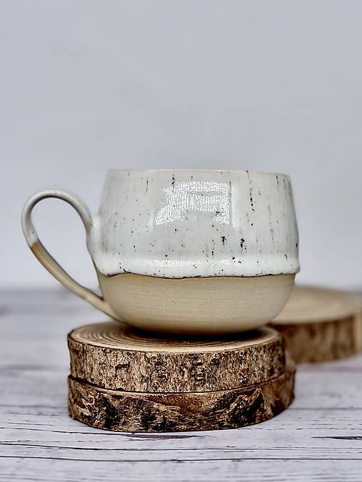 Stracciatella - šálka latte elegán (330ml, s uškom)