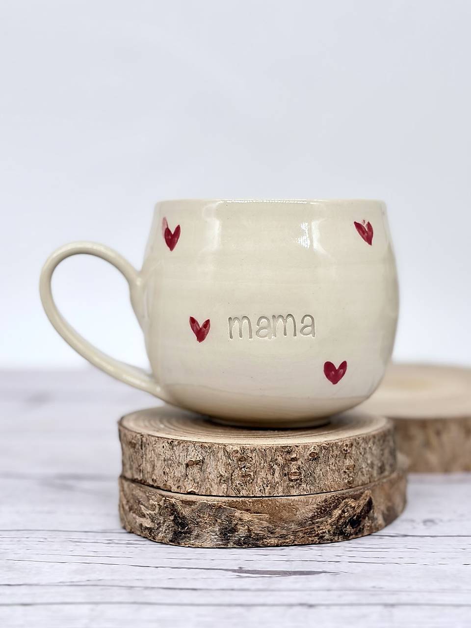 Love - šálka latte elegán mama limited (330ml, s uškom) ZĽAVA