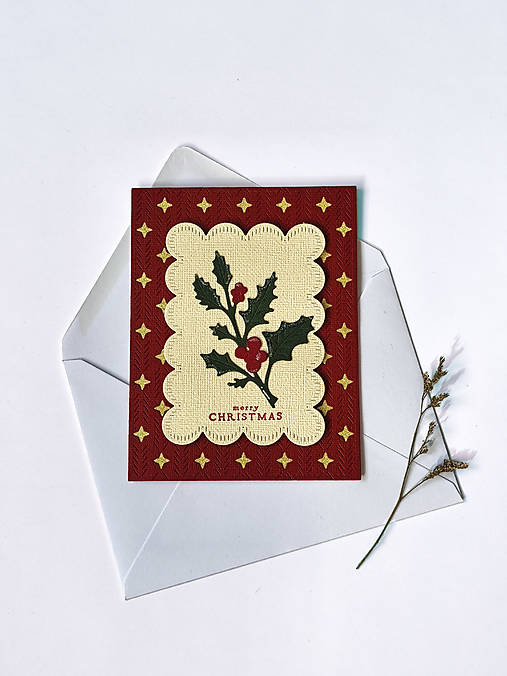 Papiernictvo - Vianočná pohľadnica - 18585117_