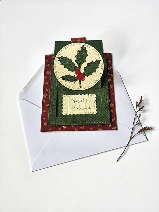 Papiernictvo - Interaktívna vianočná pohľadnica - 18585258_